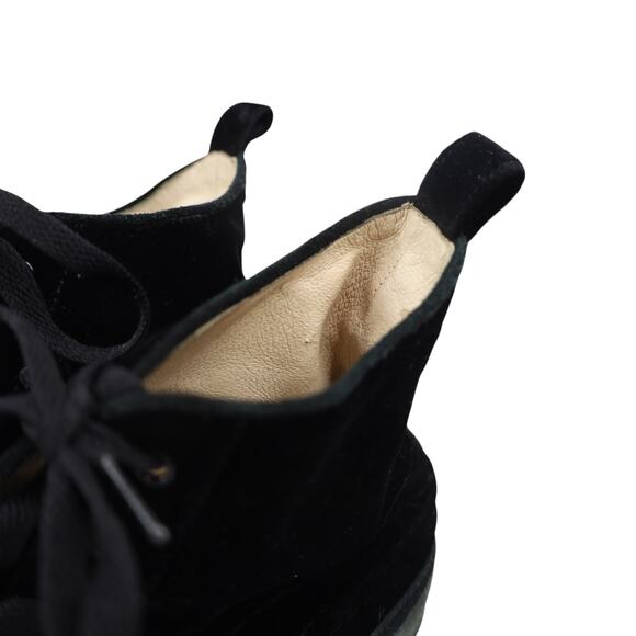Hope For Men Italian Leather Crushed Velvet Sneakers